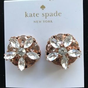 NWT Kate Spade “Fame & Flowers” Earrings